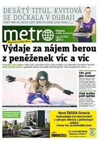 Obálka e-magazínu deník METRO 25.2.2013