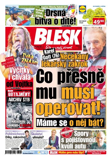 Obálka e-magazínu Blesk 2.5.2016