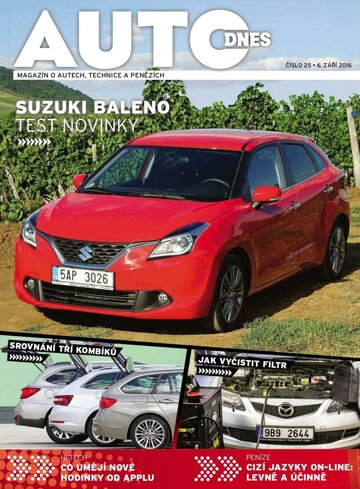 Obálka e-magazínu Auto DNES 6.9.2016