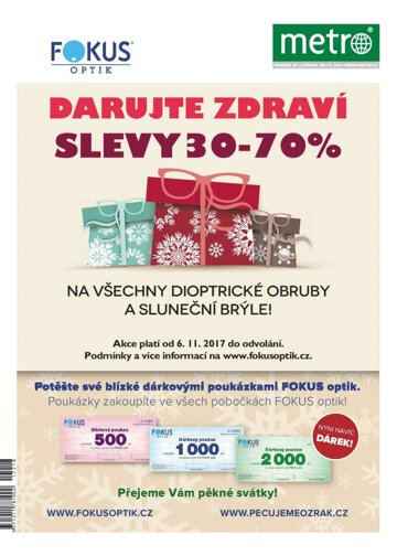 Obálka e-magazínu deník METRO 20.11.2017