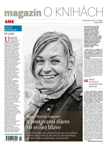 Obálka e-magazínu SME Magazín O KNIHÁCH 5/12/2018