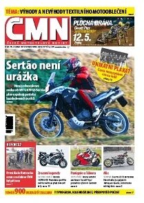 Obálka e-magazínu ČESKÉ MOTOCYKLOVÉ NOVINY 18/2012