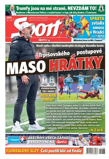 Obálka e-magazínu Sport 11.12.2021