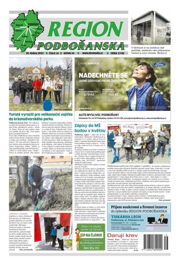 Obálka e-magazínu Region Podbořanska 16/2022