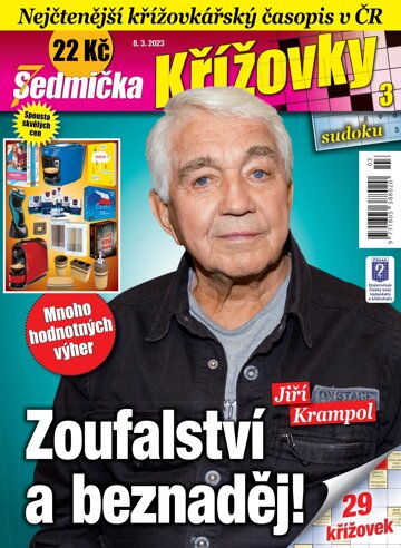 Obálka e-magazínu Sedmička Křížovky 3/2023