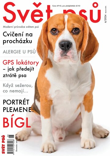 Obálka e-magazínu Svět psů 6/2024
