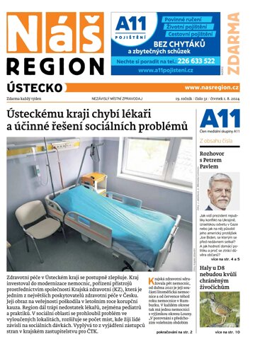 Obálka e-magazínu Náš Region - Ústecko 31/2024