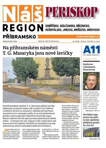 Obálka e-magazínu Náš Region - Příbramsko 36/2024