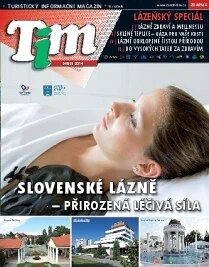 Obálka e-magazínu TIM SLOVENSKÉ LÁZNĚ, PŘIROZENÁ LÉČIVÁ SÍLA