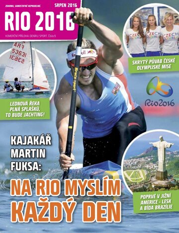 Obálka e-magazínu Příloha Sport 3.8.2016