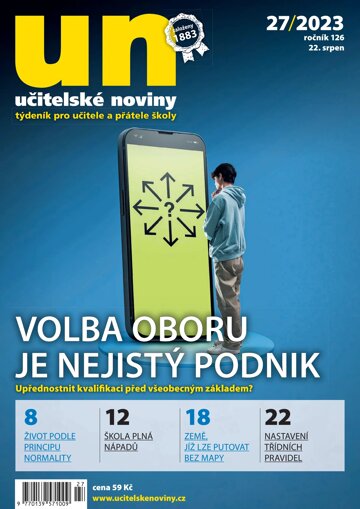 Obálka e-magazínu Učitelské noviny 27/2023