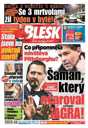 Obálka e-magazínu Blesk 26.2.2024