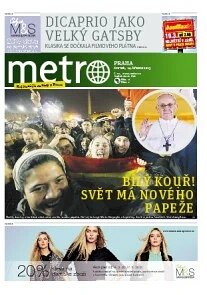 Obálka e-magazínu deník METRO 14.3.2013