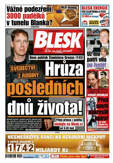 Obálka e-magazínu Blesk 22.4.2015