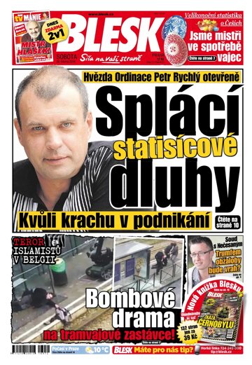 Obálka e-magazínu Blesk 26.3.2016