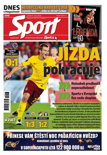 Obálka e-magazínu Sport 21.10.2016