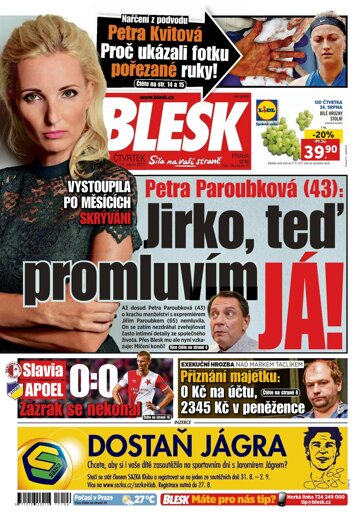 Obálka e-magazínu Blesk 24.8.2017