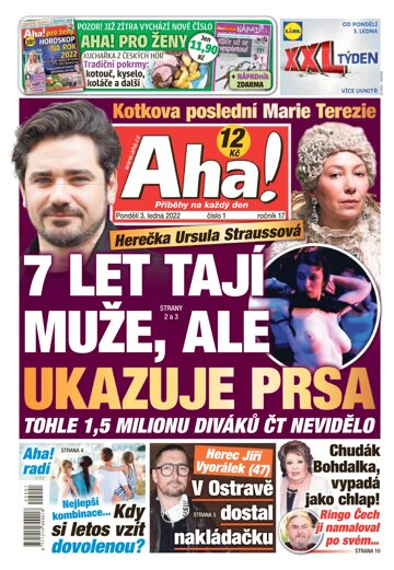 Obálka e-magazínu AHA! 3.1.2022