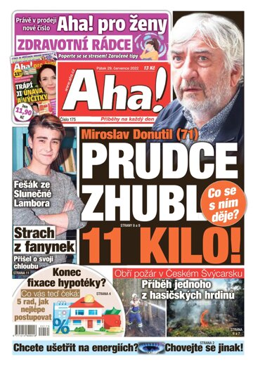 Obálka e-magazínu AHA! 29.7.2022