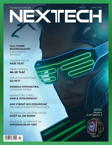 Obálka e-magazínu NEXTECH 10/2021