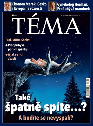 Obálka e-magazínu TÉMA 25.10.2024