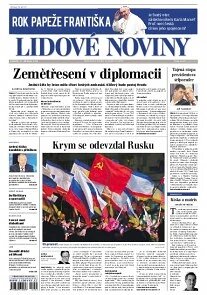 Obálka e-magazínu Lidové noviny 17.3.2014