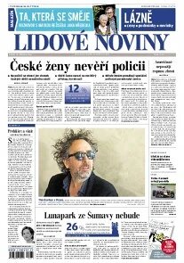 Obálka e-magazínu Lidové noviny 28.3.2014