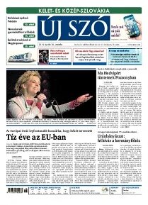 Obálka e-magazínu Új Szó 30.4.2014