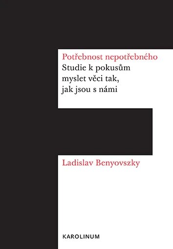 Obálka knihy Potřebnost nepotřebného