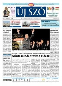 Obálka e-magazínu Új Szó 14.10.2014