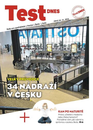 Obálka e-magazínu TEST DNES Moravskoslezský - 10.11.2015