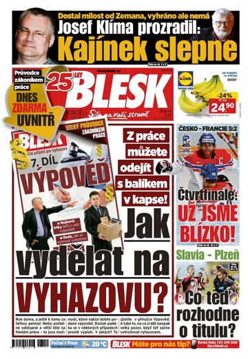 Obálka e-magazínu Blesk 15.5.2017