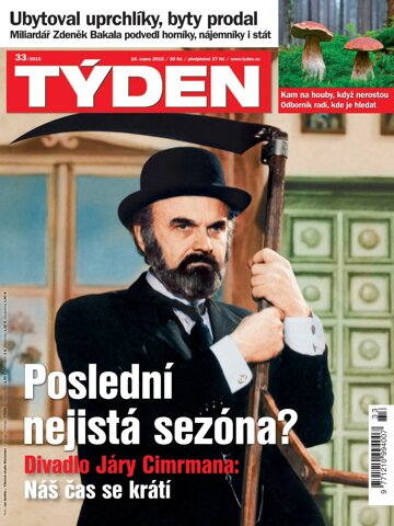 Obálka e-magazínu Týden 33/2015