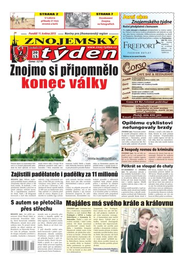 Obálka e-magazínu Znojemský týden 20 / 2015