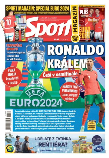 Obálka e-magazínu Sport 14.6.2024
