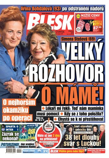 Obálka e-magazínu Blesk 23.1.2025