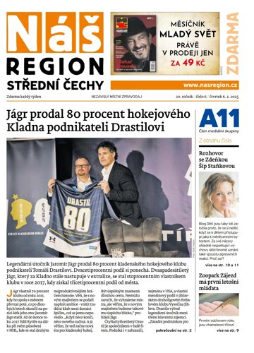 Obálka e-magazínu Náš Region - Střední Čechy 6/2025