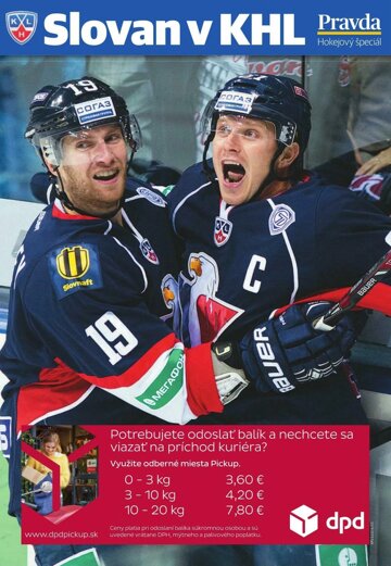 Obálka e-magazínu Slovan v KHL 26.8.2015