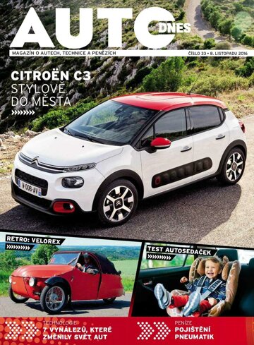 Obálka e-magazínu Auto DNES 8.11.2016