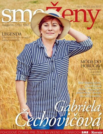 Obálka e-magazínu SME Ženy 29/7/2017