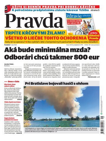 Obálka e-magazínu Pravda 17. 07. 2023