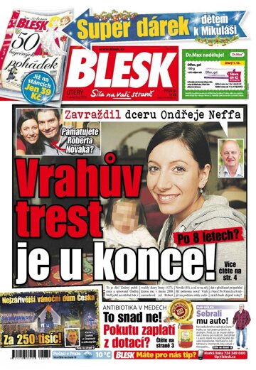 Obálka e-magazínu Blesk 1.12.2015