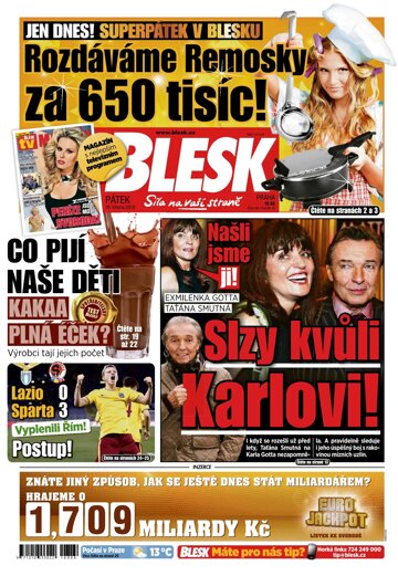 Obálka e-magazínu Blesk 18.3.2016