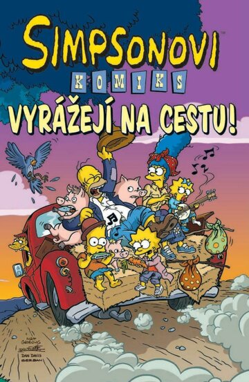 Obálka e-magazínu Simpsonovi: Vyrážejí na cestu!