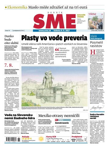 Obálka e-magazínu SME 9.9.2017