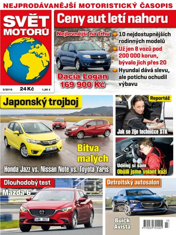 Obálka e-magazínu Svět motorů 18.1.2016