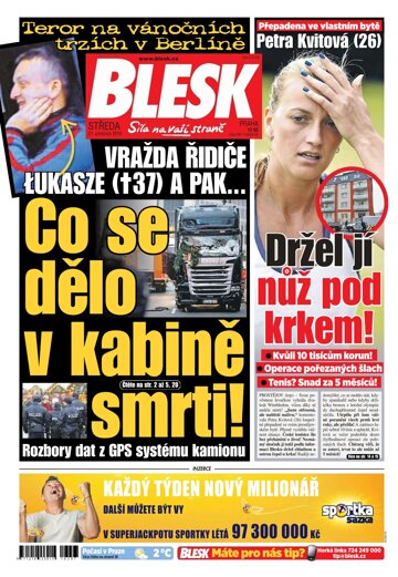 Obálka e-magazínu Blesk 21.12.2016