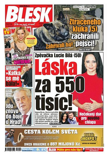 Obálka e-magazínu Blesk 10.3.2017