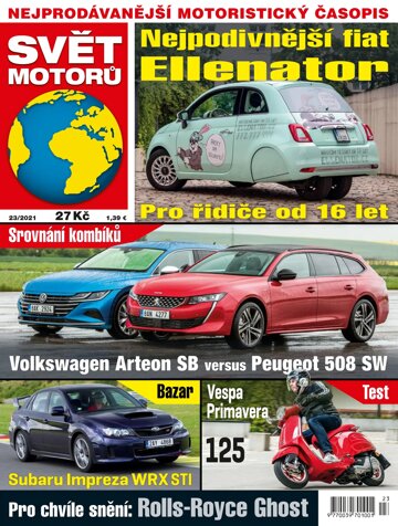 Obálka e-magazínu Svět motorů 23/2021