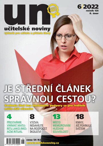 Obálka e-magazínu Učitelské noviny 6/2022